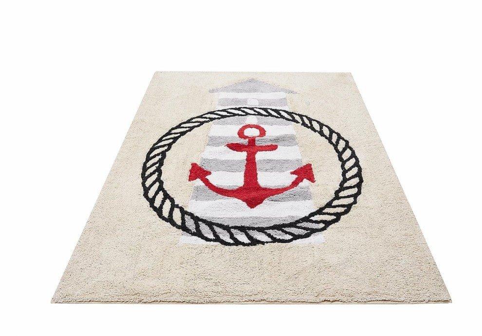 Alfombra Infantil Algodón 100% Lavable Faro Aratextil - Nanetes #